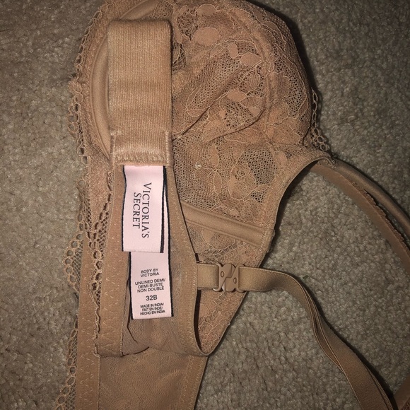 Unlined Demi/Demi Bustle Bra - Picture 3 of 3